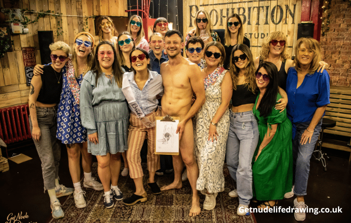Experience a Hen Party Life Drawing Class with Get Nude
